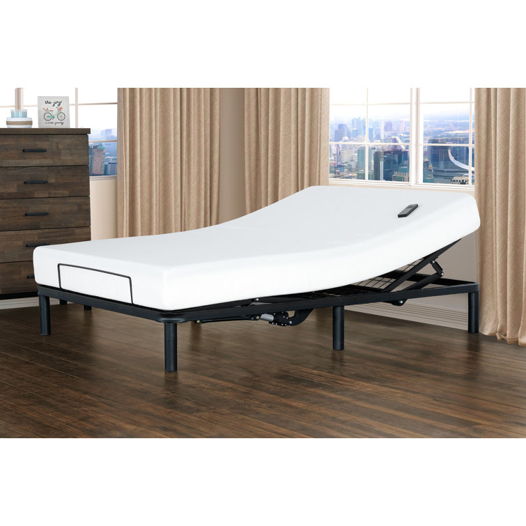 Latitude Run® Axl Zero Gravity Adjustable Bed With Wireless Remote